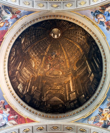 Chiesa S.Ignazio - finta cupola